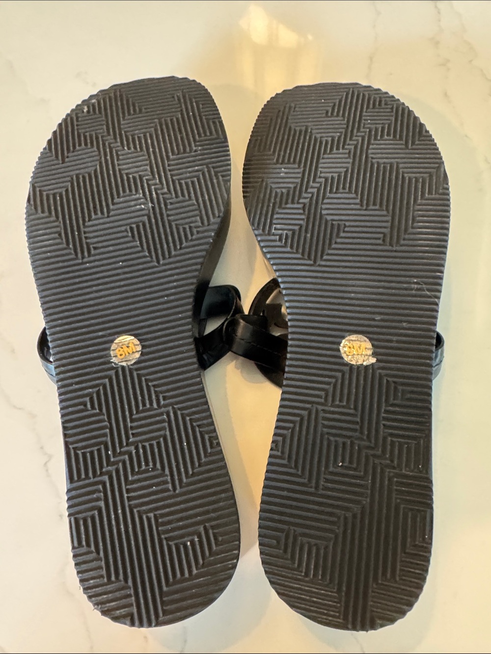 Tory Burch Miller Wedge 8M Black EC! - Picture 4 of 6